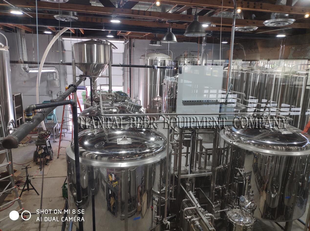 <b>America 20BBL beer brewery system instalaltion</b>